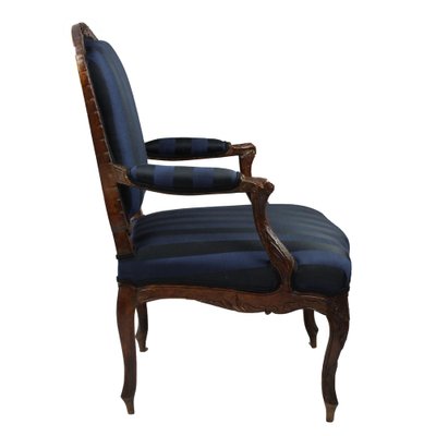 Vintage Rococo Beech Armchair-GCQ-1786955