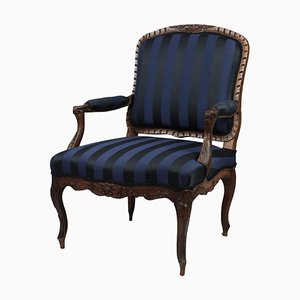 Vintage Rococo Beech Armchair-GCQ-1786955