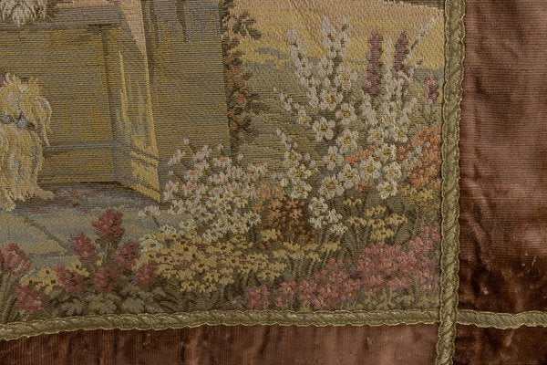 Vintage Rococo Tapestry Wall Hanging, Belgium, 1970s-KEG-1997649