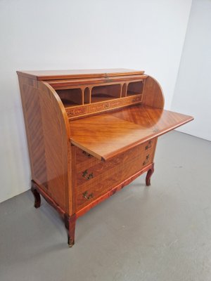 Vintage Rolling Desk / Secretaire by Egon Ostergaard, Sweden, 1960s-AXJ-1813803