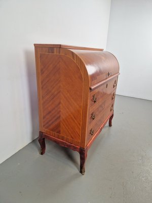 Vintage Rolling Desk / Secretaire by Egon Ostergaard, Sweden, 1960s-AXJ-1813803