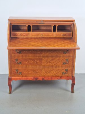 Vintage Rolling Desk / Secretaire by Egon Ostergaard, Sweden, 1960s-AXJ-1813803