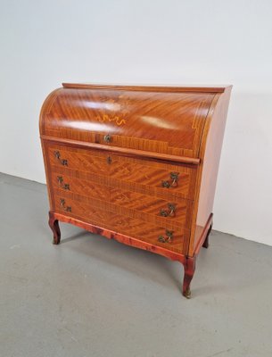 Vintage Rolling Desk / Secretaire by Egon Ostergaard, Sweden, 1960s-AXJ-1813803