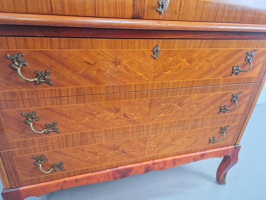 Vintage Rolling Desk / Secretaire by Egon Ostergaard, Sweden, 1960s-AXJ-1813803