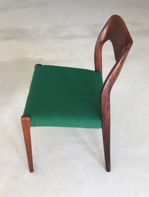 Vintage Rosewood Dining Chairs from J.L. Møllers, 1950s, Set of 4-VVO-1974007