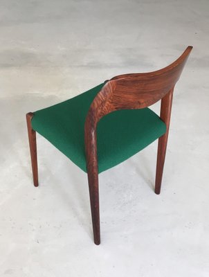 Vintage Rosewood Dining Chairs from J.L. Møllers, 1950s, Set of 4-VVO-1974007