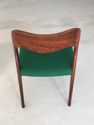 Vintage Rosewood Dining Chairs from J.L. Møllers, 1950s, Set of 4-VVO-1974007