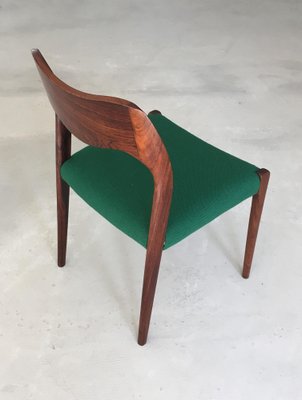 Vintage Rosewood Dining Chairs from J.L. Møllers, 1950s, Set of 4-VVO-1974007