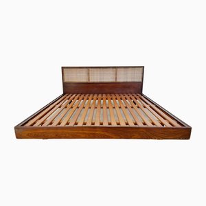 Vintage Rosewood Double Bed-LYU-1805953