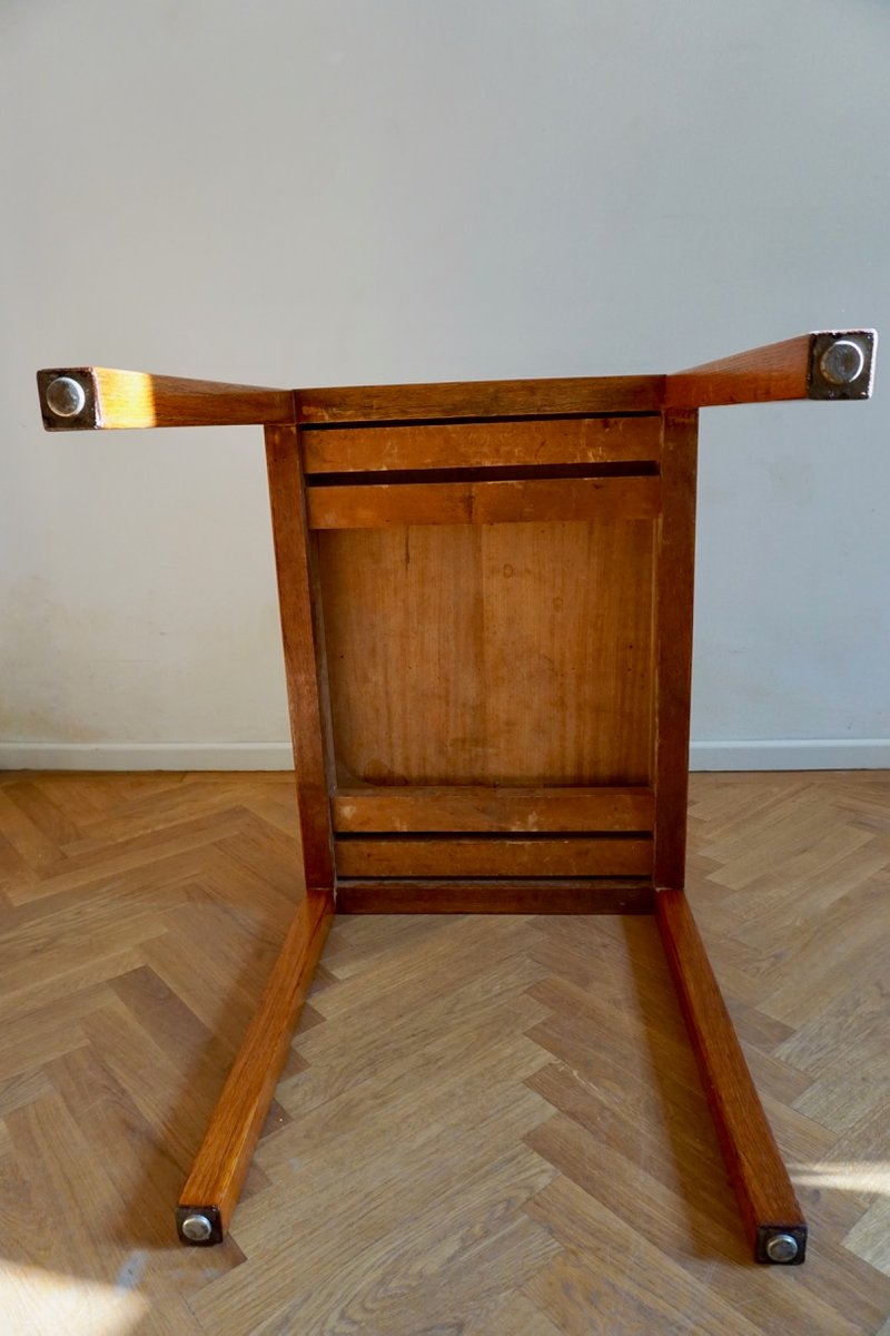 Vintage Rosewood Game Table in the Style of Lajos Kozma, 1930s