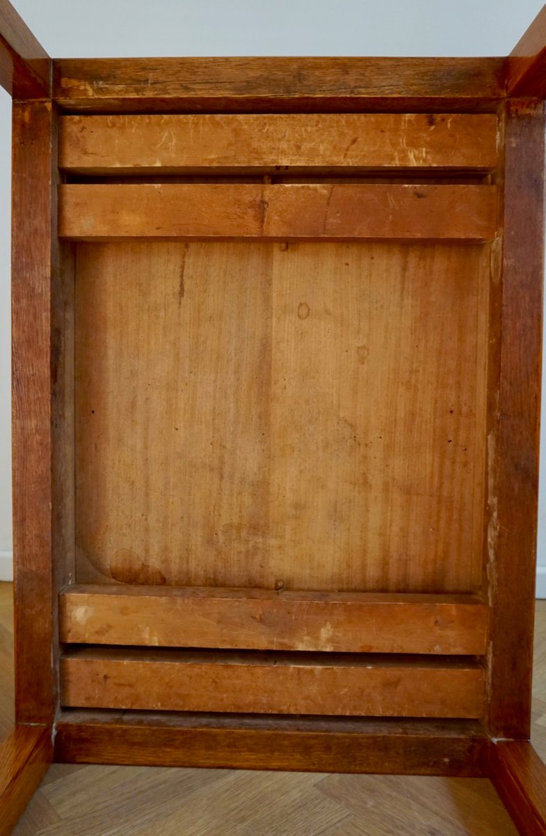 Vintage Rosewood Game Table in the Style of Lajos Kozma, 1930s