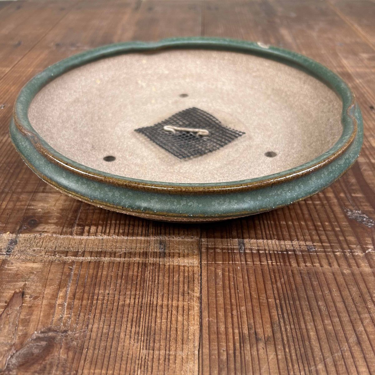 Vintage Round Bonsai Pot, Japan, 1950s