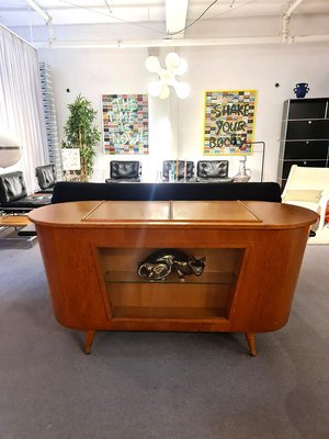 Vintage Round Counter Display Cabinet-BW-1752858