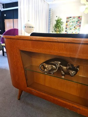 Vintage Round Counter Display Cabinet-BW-1752858