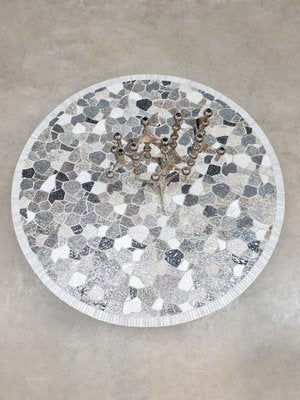 Vintage Round Mosaic Coffee Table by Berthold Müller, 1960s-BW-1717372