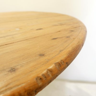 Vintage Round Pedestal Table-NYF-2019002