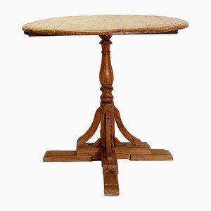 Vintage Round Pedestal Table-NYF-2019002