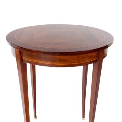 Vintage Round Side Table-AYY-1767735