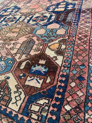 Vintage Rustic Hamadan Rug-YMM-1061680