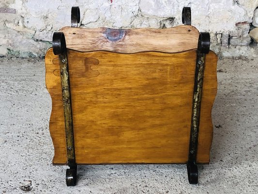 Vintage Rustic Magazine Rack, 1950s-OJT-1728792