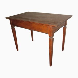 Vintage Rustic Wood Desktop Table-CDG-1140900