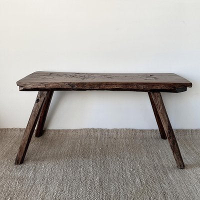 Vintage Rustic Wooden Table, 1980s-ITU-1746260