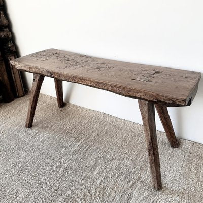 Vintage Rustic Wooden Table, 1980s-ITU-1746260