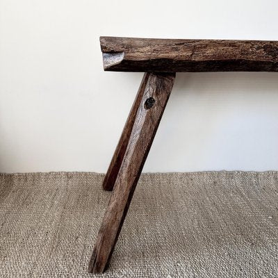 Vintage Rustic Wooden Table, 1980s-ITU-1746260