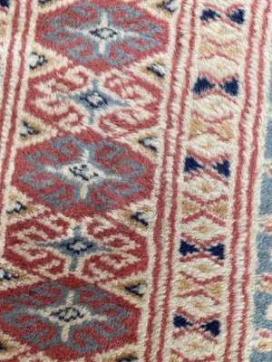 Vintage Rustic Wool Pakistani Runner, 1980s-YMM-1062101