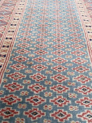 Vintage Rustic Wool Pakistani Runner, 1980s-YMM-1062101