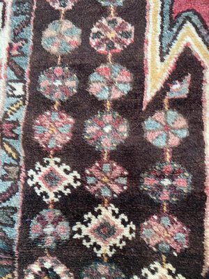 Vintage Rustic Wool Rug, 1950s-YMM-1062273