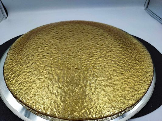 Vintage Sahara Glass Plate, 1970s-CAQ-1798952