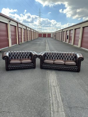 Vintage Salon Chesterfield Sofas, 2000s, Set of 2-FRX-2028404