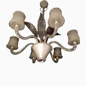 Vintage Satin Chandelier from Seguso-XQC-632459