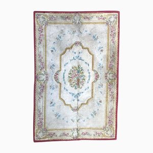 Vintage Savonnerie Style Hand Tufted Rug-YMM-1158148