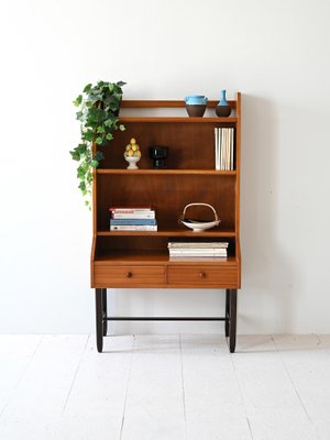 Vintage Scandinavian Bookcase, 1960s-QWP-2042021