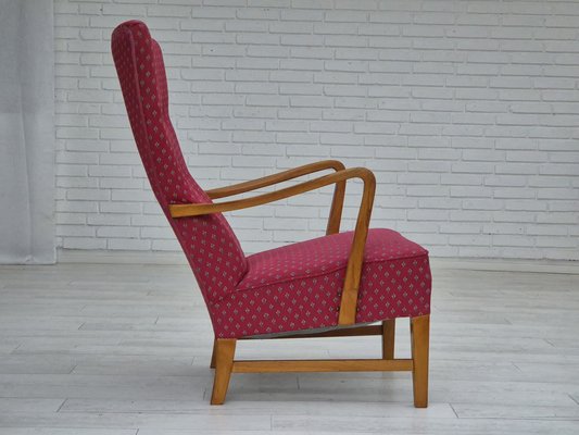 Vintage Scandinavian Chair in Ash, 1970s-TMW-1820974