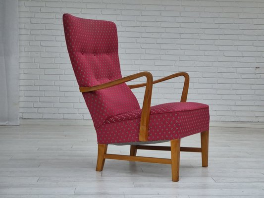 Vintage Scandinavian Chair in Ash, 1970s-TMW-1820974