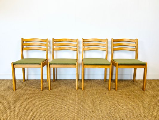 Vintage Scandinavian Chairs, 1960s, Set of 4-PLK-2017531