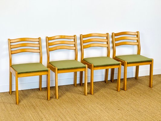 Vintage Scandinavian Chairs, 1960s, Set of 4-PLK-2017531