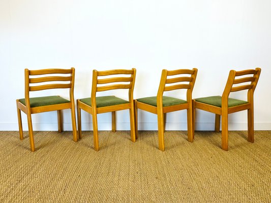 Vintage Scandinavian Chairs, 1960s, Set of 4-PLK-2017531