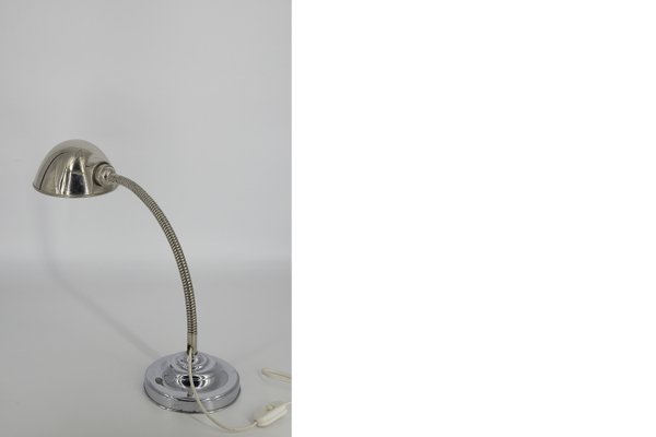 Vintage Scandinavian Chrome Desk Lamp, 1960s-ZAA-885711