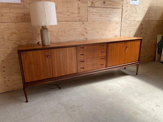 Vintage Scandinavian Danish Teak Sideboard, 1960s-DE-1293589