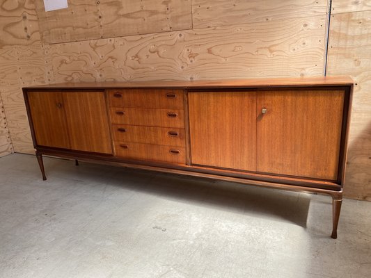 Vintage Scandinavian Danish Teak Sideboard, 1960s-DE-1293589