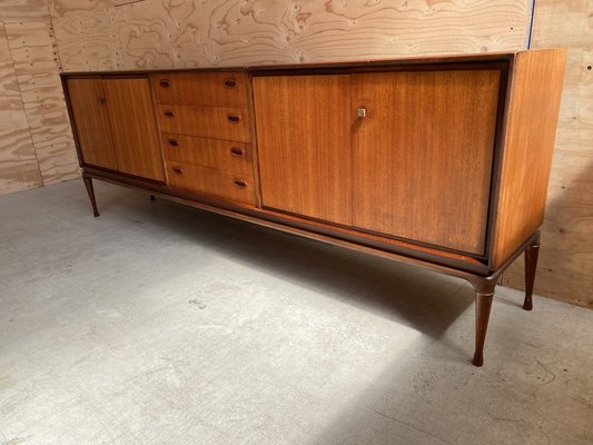 Vintage Scandinavian Danish Teak Sideboard, 1960s-DE-1293589