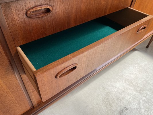 Vintage Scandinavian Danish Teak Sideboard, 1960s-DE-1293589