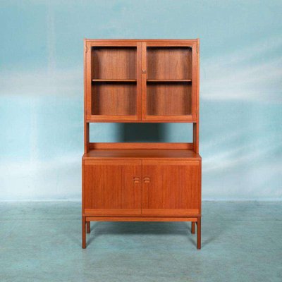 Vintage Scandinavian Display Cabinet in Teak, 1960s-HGA-2022427