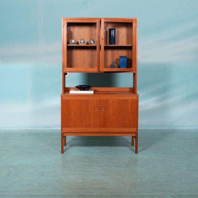 Vintage Scandinavian Display Cabinet in Teak, 1960s-HGA-2022427