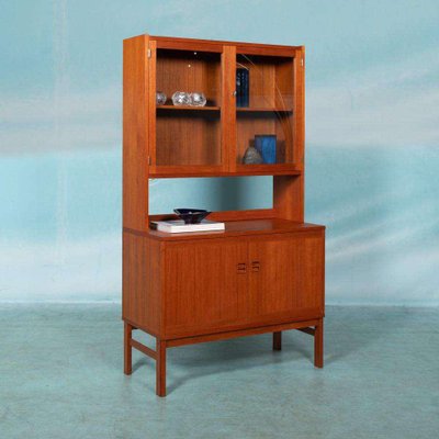 Vintage Scandinavian Display Cabinet in Teak, 1960s-HGA-2022427