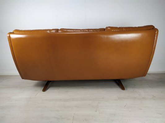 Vintage Scandinavian Leather Sofa-EAD-1060301